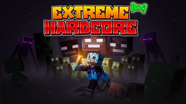 Thumbnail of the Minecraft Bedrock Marketplace product Extrem Hardcore created by MobBlocks.