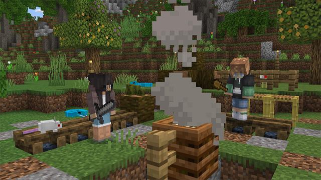 Screenshot of the Minecraft Bedrock Marketplace product Extreme Survival Island created by MobBlocks.