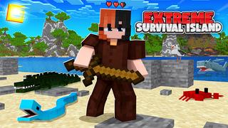 Thumbnail of the Minecraft Bedrock Marketplace product Ilha de Sobrevivência Extrema created by MobBlocks.