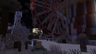 Screenshot of the Minecraft Bedrock Marketplace product Extreme Zombies created by MobBlocks.
