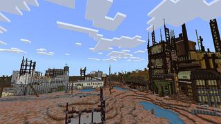 Screenshot of the Minecraft Bedrock Marketplace product Extreme Zombies created by MobBlocks.