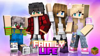 Thumbnail of the Minecraft Bedrock Marketplace product Family Life created by MobBlocks.