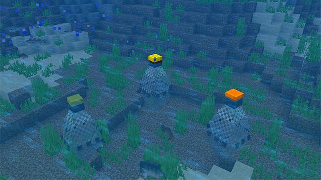 Screenshot of the Minecraft Bedrock Marketplace product Fishing + Add-on created by MobBlocks.