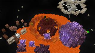 Screenshot of the Minecraft Bedrock Marketplace product Floor is Lava created by MobBlocks.