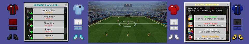 Panorama of the Minecraft Bedrock Marketplace product FOOTBALL! created by MobBlocks.