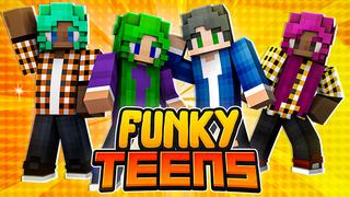 Thumbnail of the Minecraft Bedrock Marketplace product Funky Teens created by MobBlocks.