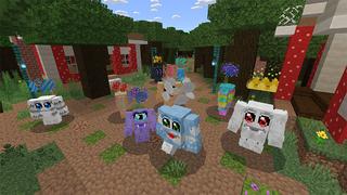 Screenshot of the Minecraft Bedrock Marketplace product Fuzzy Kingdom created by MobBlocks.