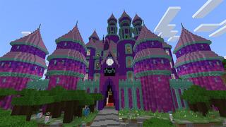 Screenshot of the Minecraft Bedrock Marketplace product Fuzzy Kingdom created by MobBlocks.