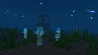 Screenshot of the Minecraft Bedrock Marketplace product Ghost Mobs created by MobBlocks.