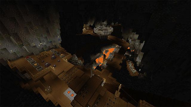 Screenshot of the Minecraft Bedrock Marketplace product Goblins Hideout created by MobBlocks.