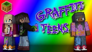 Thumbnail of the Minecraft Bedrock Marketplace product Graffiti Teens created by MobBlocks.