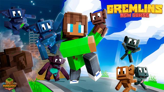 Thumbnail of the Minecraft Bedrock Marketplace product Gremlins New Curse created by MobBlocks.