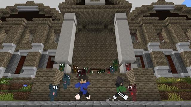 Screenshot of the Minecraft Bedrock Marketplace product Gremlins created by MobBlocks.