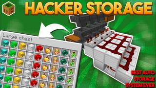Thumbnail of the Minecraft Bedrock Marketplace product Hacker Storage created by MobBlocks.