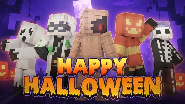 Thumbnail of the Minecraft Bedrock Marketplace product Happy Halloween created by MobBlocks.