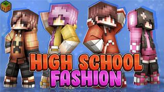 Thumbnail of the Minecraft Bedrock Marketplace product High School Fashion created by MobBlocks.
