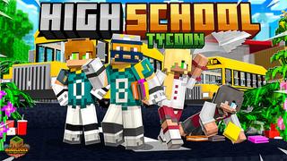 Thumbnail of the Minecraft Bedrock Marketplace product High School Tycoon created by MobBlocks.