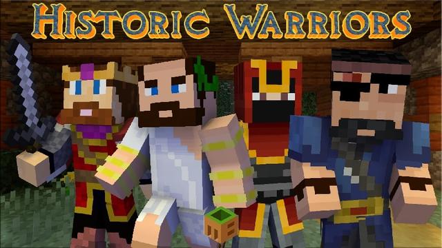 Thumbnail of the Minecraft Bedrock Marketplace product Historic Warriors created by MobBlocks.