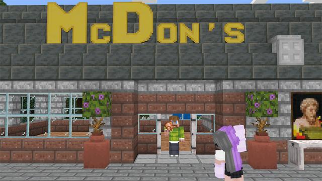 Screenshot of the Minecraft Bedrock Marketplace product Just Letters Add-on created by MobBlocks.