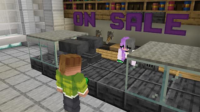 Screenshot of the Minecraft Bedrock Marketplace product Just Letters Add-on created by MobBlocks.