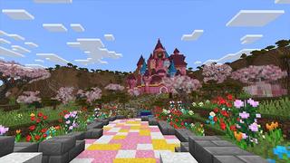 Screenshot of the Minecraft Bedrock Marketplace product Lovely Unicorns created by MobBlocks.