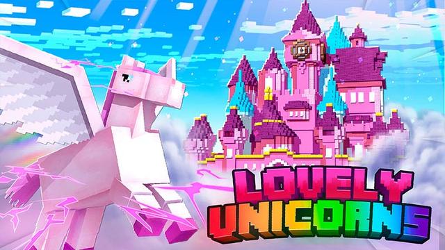 Thumbnail of the Minecraft Bedrock Marketplace product Lovely Unicorns created by MobBlocks.