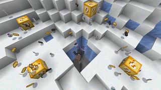 Screenshot of the Minecraft Bedrock Marketplace product Lucky Block! created by MobBlocks.