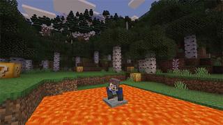 Screenshot of the Minecraft Bedrock Marketplace product Lucky Block! created by MobBlocks.