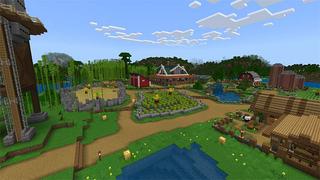 Screenshot of the Minecraft Bedrock Marketplace product Lucky Block! created by MobBlocks.