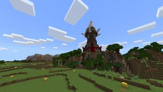 Screenshot of the Minecraft Bedrock Marketplace product Lucky Blocks! created by MobBlocks.