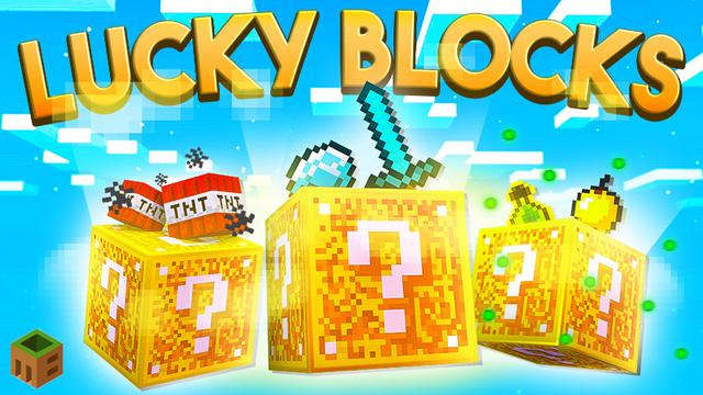 Thumbnail of the Minecraft Bedrock Marketplace product Lucky Blocks! created by MobBlocks.