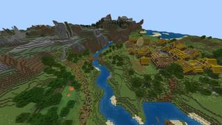 Screenshot of the Minecraft Bedrock Marketplace product Lucky Mob Effects created by MobBlocks.