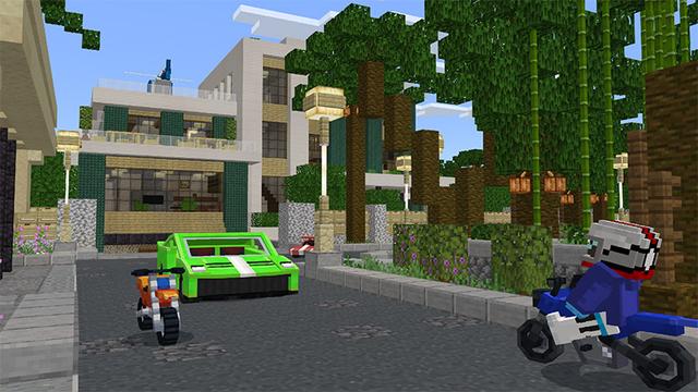 Screenshot of the Minecraft Bedrock Marketplace product Luxury Mansion created by MobBlocks.