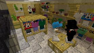 Screenshot of the Minecraft Bedrock Marketplace product Manoir de luxe created by MobBlocks.