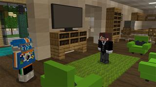 Screenshot of the Minecraft Bedrock Marketplace product Manoir de luxe created by MobBlocks.