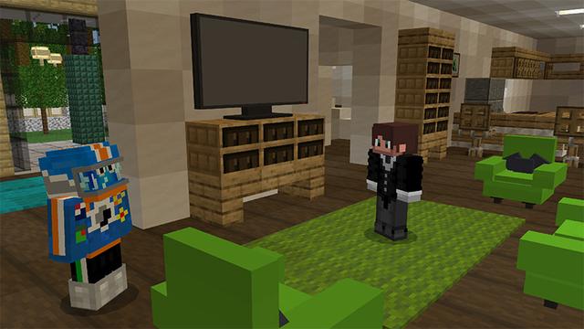 Screenshot of the Minecraft Bedrock Marketplace product Luxury Mansion created by MobBlocks.