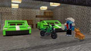 Screenshot of the Minecraft Bedrock Marketplace product Manoir de luxe created by MobBlocks.