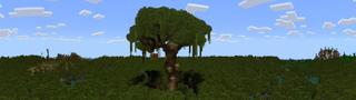 Panorama of the Minecraft Bedrock Marketplace product Mangroven-Baumhaus created by MobBlocks.