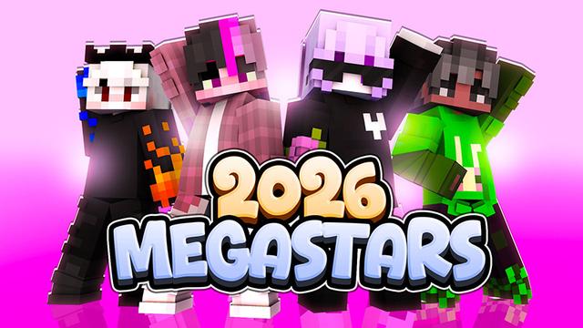 Thumbnail of the Minecraft Bedrock Marketplace product Megastars 2026 created by MobBlocks.