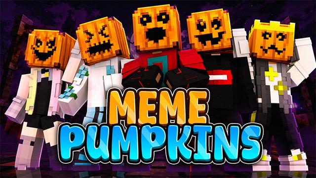 Thumbnail of the Minecraft Bedrock Marketplace product Meme Pumpkins created by MobBlocks.
