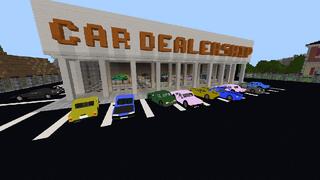 Screenshot of the Minecraft Bedrock Marketplace product Millionaire Row created by MobBlocks.