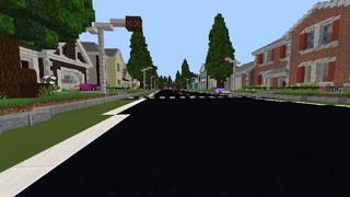 Screenshot of the Minecraft Bedrock Marketplace product Millionaire Row created by MobBlocks.