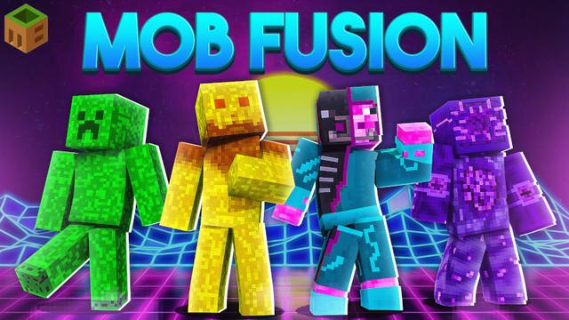 Thumbnail of the Minecraft Bedrock Marketplace product Mob Fusion created by MobBlocks.