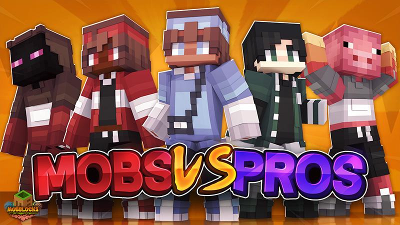 Mobs vs Pros by MobBlocks | CHUNK - Minecraft Bedrock Marketplace Explorer