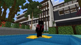Screenshot of the Minecraft Bedrock Marketplace product Modern House Island created by MobBlocks.