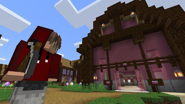 Screenshot of the Minecraft Bedrock Marketplace product My Mini Block Store created by MobBlocks.