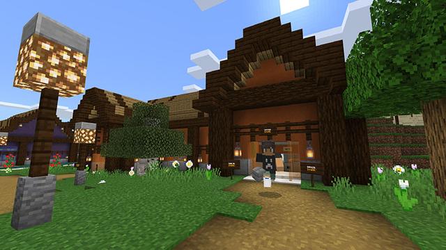 Screenshot of the Minecraft Bedrock Marketplace product My Mini Block Store created by MobBlocks.