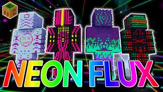 Thumbnail of the Minecraft Bedrock Marketplace product Neon Flux created by MobBlocks.