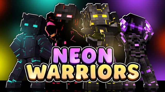 Thumbnail of the Minecraft Bedrock Marketplace product Neon Warriors created by MobBlocks.