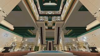 Screenshot of the Minecraft Bedrock Marketplace product Ninja City created by MobBlocks.